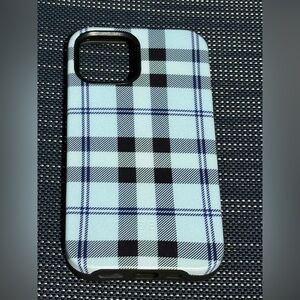 Casely - As If! Light Blue Plaid iPhone 12 Pro Case